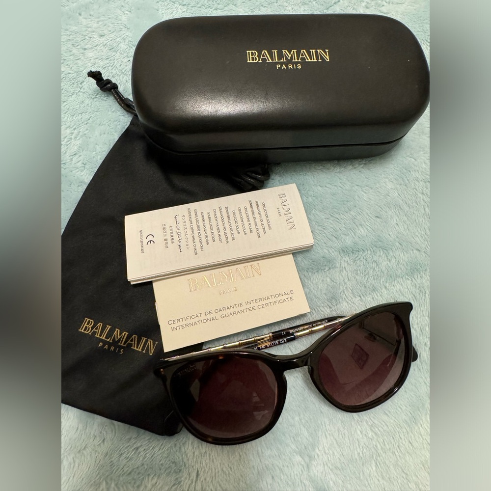 Balmain sunglasses Brown tortoise